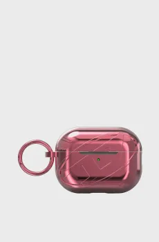 Розовый чехол для наушников Glossy Airpods Case SS25 for Airpods Pro / Pro 2 Розовый ONESIZE Diesel 60276