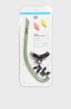 Оливковая трубка для плавания SWIM SNORKEL PRO III Оливковый ONESIZE Arena 004826-130