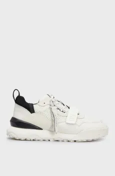 Женские белые кожаные кроссовки FIELD W Белый 37 Replay GWS9H .000.C0004L