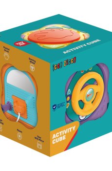 Развивающая игрушка Iggy Ziggy Мультикуб, разноцветный, от 1.5 лет (HE0530)
