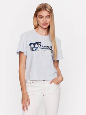 Guess Футболка Logo W3GI33 KB3P0 Голубий Boxy Fit Guess Футболка Logo W3GI33 KB3P0 Голубий Boxy Fit