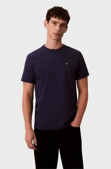 Мужская темно-синяя футболка CLASSIC MONOGRAM Синий L Calvin Klein Jeans LV04RD254G