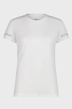 Женская белая футболка Белый 40 CMP 33N6316-18XR