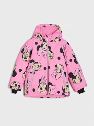 Утеплена куртка з капюшоном Minnie Mouse - рожевий Утеплена куртка з капюшоном Minnie Mouse - рожевий