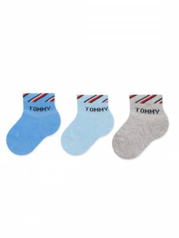 Tommy Hilfiger Набір 3 пар високих дитячих шкарпеток 701220277 Кольоровий Tommy Hilfiger Набір 3 пар високих дитячих шкарпеток 701220277 Кольоровий