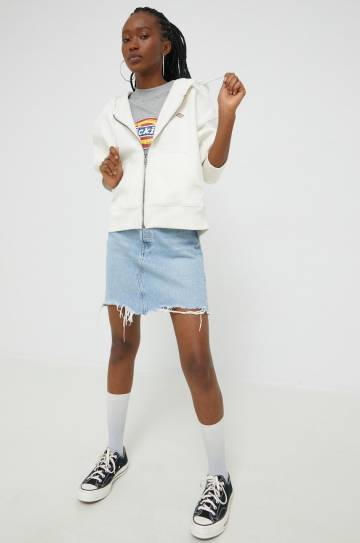 Кофта Dickies женская цвет белый с аппликацией Кофта Dickies женская цвет белый с аппликацией