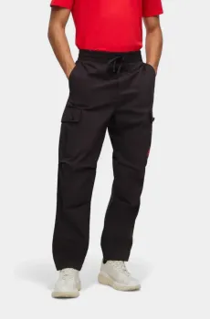 Мужские черные карго Черный 48 HUGO 5878