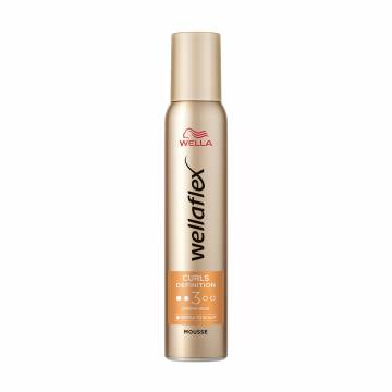 Мусс для волос WELLA Wellaflex Кудри и локоны, Сильная фиксация 3, 200 мл Мусс для волос WELLA Wellaflex Кудри и локоны, Сильная фиксация 3, 200 мл