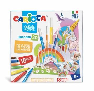 Набір для творчості Carioca Unicorn 3D підставка (42986) Набір для творчості Carioca Unicorn 3D підставка (42986)