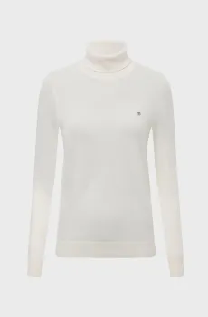 Женский белый шерстяной гольф ROLLNECK Белый S Gant 4805263