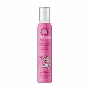 Детская увлажняющая кремовая пенка для купания 3 в 1 OLYSEE Kids Moisturizing Shower Foam с ароматом клубники и малины, 250 мл Детская увлажняющая кремовая пенка для купания 3 в 1 OLYSEE Kids Moisturizing Shower Foam с ароматом клубники и малины, 250 мл
