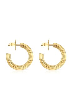 Серебряные серьги с позолотой Tous 1950