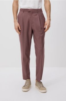 Reserved - Штани-чиноси carrot fit - рожевувато-ліловий - 531HR-34M