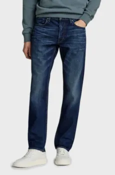Мужские темно-синие джинсы Mosa Straight Синий 30-32 G-Star RAW D23692,C052