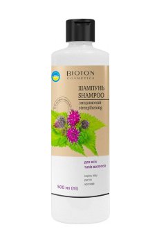 Укрепляющий шампунь Bioton Cosmetics Strengthening Shampoo для всех типов волос, 500 мл
