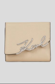 Кожаный кошелек Karl Lagerfeld K.SIGNATURE