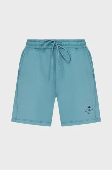 Женские бирюзовые шорты Бирюзовый XS Replay W8590B.000.23158HG