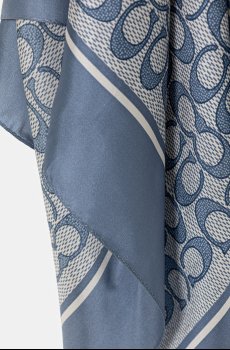 Coach шелковый платок