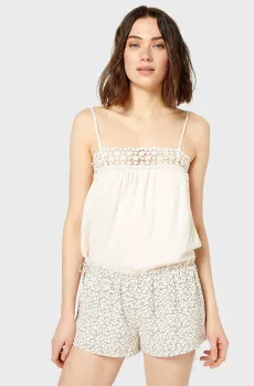 Женские белые шорты DAISY Белый L Etam 6518072