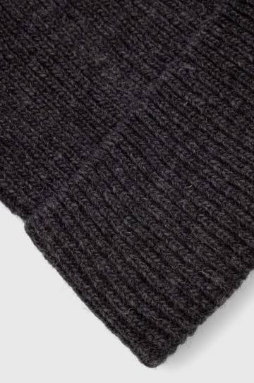 Шерстяная шапка Universal Works Watch Cap цвет серый из тонкого трикотажа шерсть 29478 Шерстяная шапка Universal Works Watch Cap цвет серый из тонкого трикотажа шерсть 29478