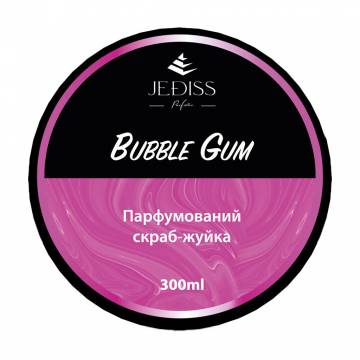 Парфюмированный скраб-жвачка для тела Jediss Bubble Gum женский, 300 мл Парфюмированный скраб-жвачка для тела Jediss Bubble Gum женский, 300 мл