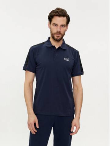 EA7 Emporio Armani Поло 3DPF23 PJ02Z 0554 Cиній Regular Fit EA7 Emporio Armani Поло 3DPF23 PJ02Z 0554 Cиній Regular Fit
