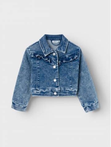 NAME IT Джинсова куртка Emma 13226505 Голубий Regular Fit NAME IT Джинсова куртка Emma 13226505 Голубий Regular Fit