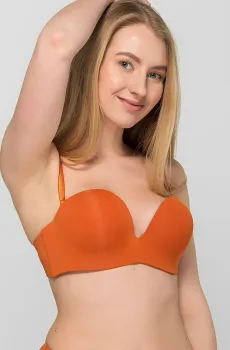 Женский оранжевый бюстгальтер 025С Оранжевый 65D brabrabra SLZ19801025