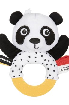Игрушка Canpol Babies BabiesBoo с прорезывателем и погремушкой, с рождения (68/086)