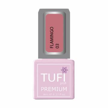 Гель-лак для ногтей Tufi profi Premium Flamingo 03 Ягодное парфе, 8 мл Гель-лак для ногтей Tufi profi Premium Flamingo 03 Ягодное парфе, 8 мл