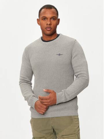 Aeronautica Militare Светр 242MA1453L409 Сірий Regular Fit Aeronautica Militare Светр 242MA1453L409 Сірий Regular Fit