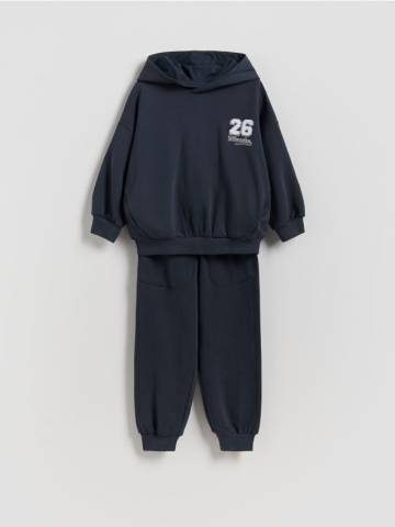 Reserved - Бавовняний комплект - темно-синій - 118FI-59X Reserved - Бавовняний комплект - темно-синій - 118FI-59X