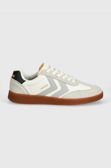 Кожаные кроссовки Hummel VM78 CPH ML цвет серый 225072 Кожаные кроссовки Hummel VM78 CPH ML цвет серый 225072