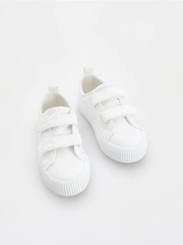 Reserved - GIRLS` SNEAKERS - білий - 715DL-00X Reserved - GIRLS` SNEAKERS - білий - 715DL-00X