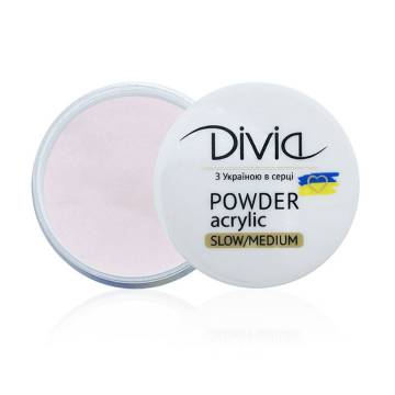 Акриловая пудра для ногтей Divia Acrylic Powder Slow/Medium, AS03 Pink, 8 г (Di1806) Акриловая пудра для ногтей Divia Acrylic Powder Slow/Medium, AS03 Pink, 8 г (Di1806)
