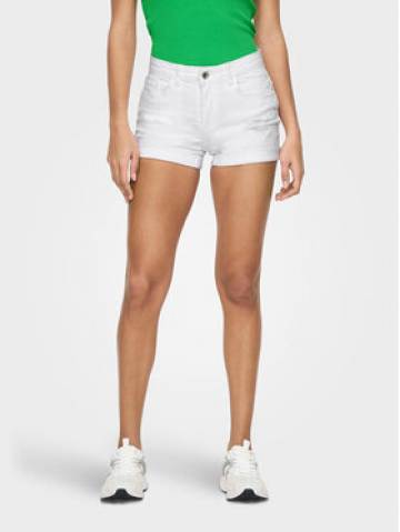 JDY Джинсові шорти Blume 15293951 Білий Tight Fit JDY Джинсові шорти Blume 15293951 Білий Tight Fit