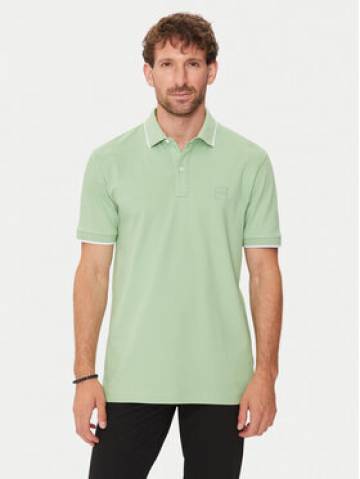 Boss Поло Passertip 50507699 Зелений Slim Fit Boss Поло Passertip 50507699 Зелений Slim Fit
