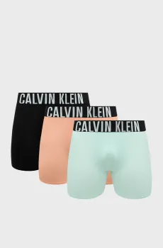Мужские боксеры (3 шт) BOXER BRIEF Разноцветный S Calvin Klein 000NB3612A