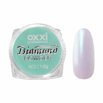 Зеркальная пудра-втирка для ногтей Oxxi Professional Diamond Powder 03, 1 г
