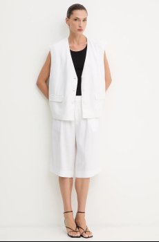 Шорты с примесью льна Gestuz