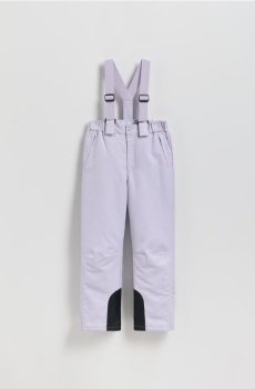 Reserved - Утеплені штани з підтяжками - лавандовий - 262EX-04X