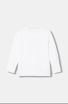 Хлопковый детский лонгслив Guess
