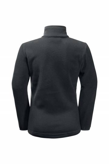 Детская кофта Jack Wolfskin TAUNUS JACKET K цвет чёрный однотонная Детская кофта Jack Wolfskin TAUNUS JACKET K цвет чёрный однотонная
