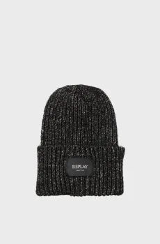 Темно-серая шапка Серый ONESIZE Replay AX4329.001.A7094