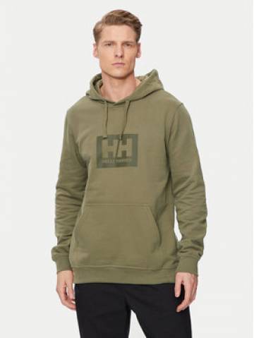 Helly Hansen Світшот Hh Box Hoodie 53289 Зелений Regular Fit Helly Hansen Світшот Hh Box Hoodie 53289 Зелений Regular Fit