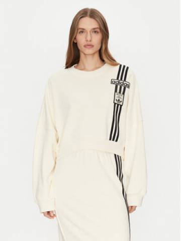 adidas Світшот Adibreak JD0084 Écru Regular Fit adidas Світшот Adibreak JD0084 Écru Regular Fit