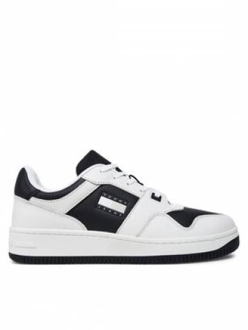 Tommy Jeans Снікерcи Tjm Retro Basket Cupsole Tumble EM0EM01513 Білий Tommy Jeans Снікерcи Tjm Retro Basket Cupsole Tumble EM0EM01513 Білий