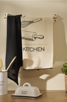 Серветки кухонні, 2 шт. - кремовий