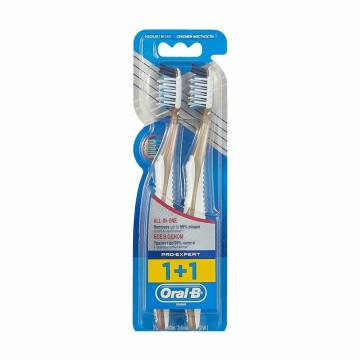 Зубная щетка Oral-B Pro-Expert средней жесткости, 2 шт Зубная щетка Oral-B Pro-Expert средней жесткости, 2 шт