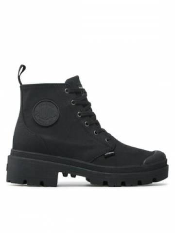 Palladium Черевики туристичні Pallabase Twill 96907-008-M Чорний Palladium Черевики туристичні Pallabase Twill 96907-008-M Чорний